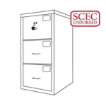 CMI Class C Filing Cabinet 3 Drawer Model G-CC3